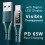 65W PD USB-C-kabel med digital display 1m 2