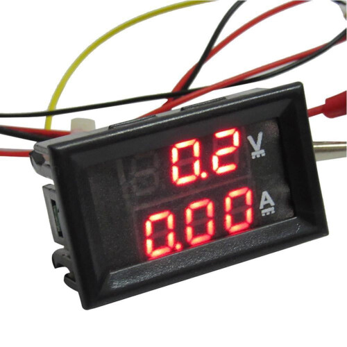 Dual-LED-Voltmeter/Amperemeter (Spannung/Strom) Z6Y0 2