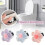 Flower-shaped toilet flush button helper Y6H2 2