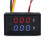 Dual-LED-Voltmeter/Amperemeter (Spannung/Strom) Z6Y0 7