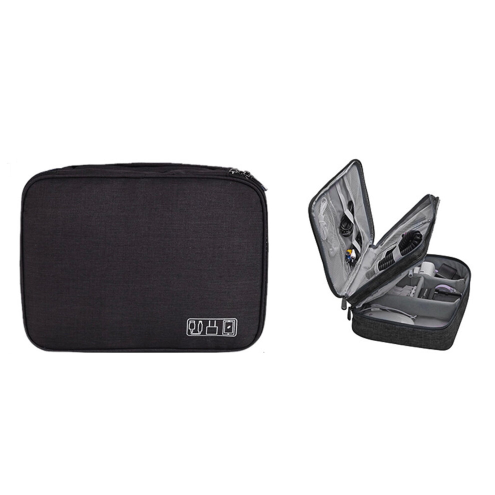 Electronic Organizer Bag For Cables Usb Sd Cards Power Bank 901175820502