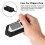 Funda protectora de silicona negra para Flipper Zero 3