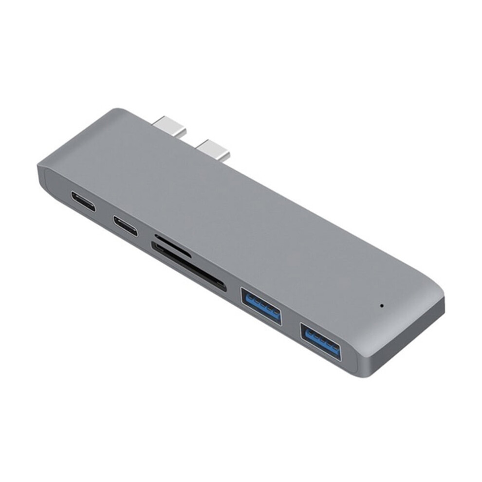 Jixopn Usb-C Hub With 2Usb 3.0 And Tf Card Reader 354484128256