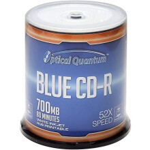 AZO CD-R700MB52X weiße, tintenstrahlbedruckbare Disc, 100er-Packung