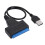 USB 2.0 til SATA-adapterkabel 22-pinners for 25" HDD SSD 1
