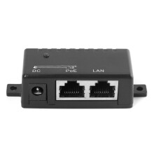 PoE und RJ45, DC 5,5 x 2,1 mm