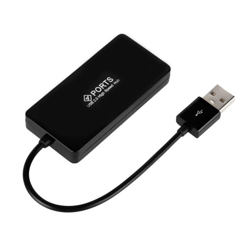 USB 2.0 Hub-Adapter mit 4 Anschlüssen für PC und Laptop
