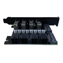 Stromerweiterungskarte Dual-Channel-SATA-Controller 4-Bit PCI