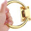 Drawer Pull Cabinet Handle Door Ring with Screws 3