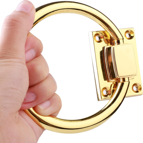 Drawer Pull Cabinet Handle Door Ring with Screws 2