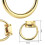 Drawer Pull Cabinet Handle Door Ring with Screws 5