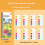 Libri per dipingere ad acquerello per bambini con pennello, 1 set 7