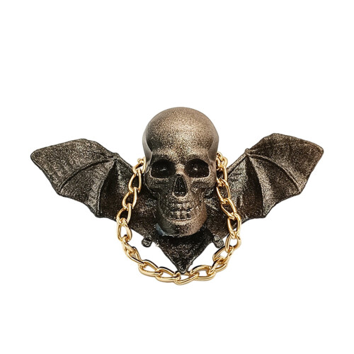 Décoration de diffuseur d'aromathérapie pour voiture en forme de crâne d'Halloween 1