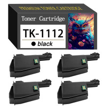 Cartucho de tóner compatible TK-1112 con chip para Kyocera