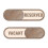 Panneau « Réservé » en acrylique pour porte (1 pièce) 1