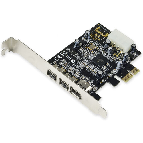 Κάρτα PCIe IEEE1394FireWire3 θυρών με τσιπ TI XIO2213B