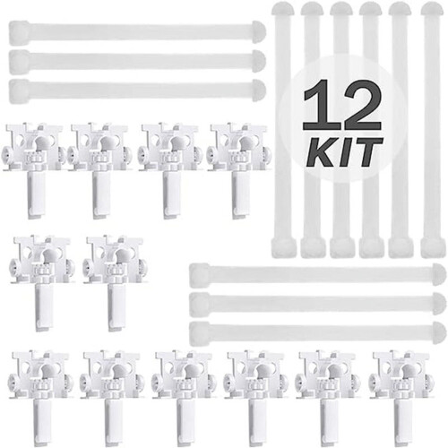 Clips de réparation pour stores verticaux (12 jeux)