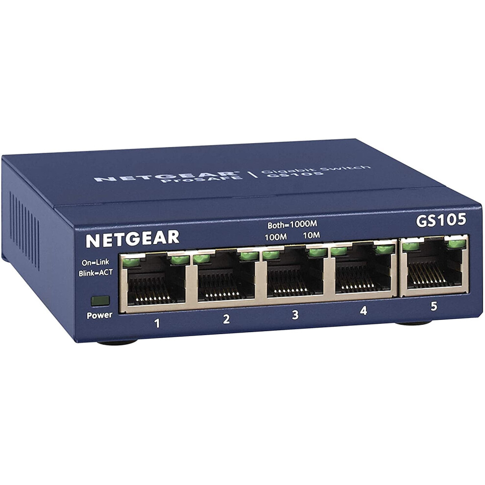5-Port Gigabit Ethernet Unmanaged Switch Gs105na 354484127914