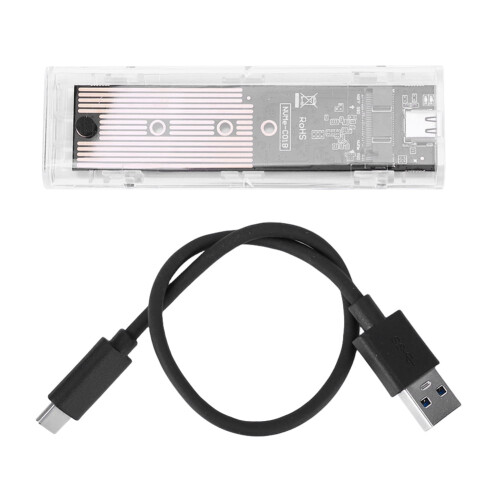 Jixopn M.2SSD-behuizing USB3.1Type-C Dual Protocol