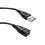 USB kabel AA samec-samice 1,8 m černý USB 2.0 1