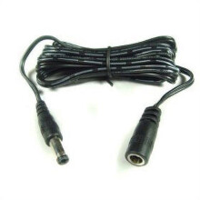 Gleichstromkabel-Baugruppe, 2,1-mm-Stecker auf Buchse, 1,5 m