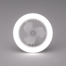 Ventilateur de plafond HKUKY avec éclairage 2 en 1 et télécommande