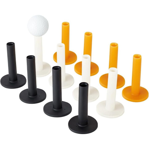 Rubberen golftees 3,39 inch (12 stuks)