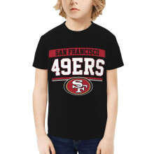49ers ungdoms kortærmet fodboldtrøje