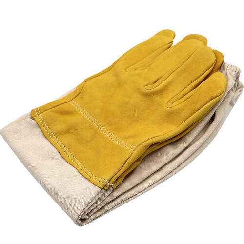 Beekeeping Gloves Sheepskin Protective 1 Pair 1