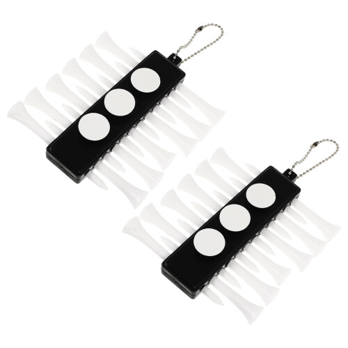 Plastic golfballen voor buiten, 2 stuks