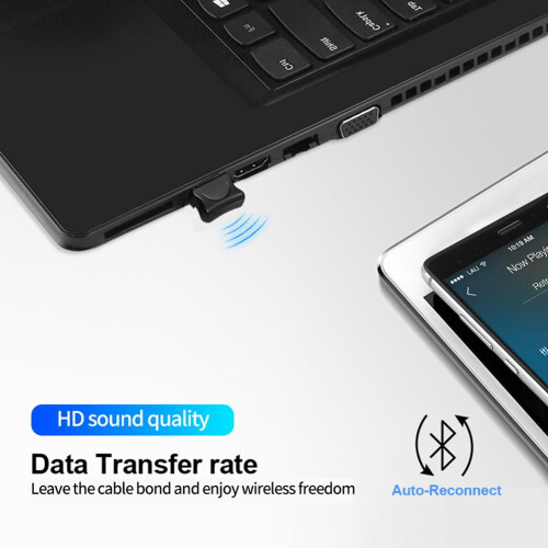 Bluetooth 5.0 USB-adapter til stationær pc 2