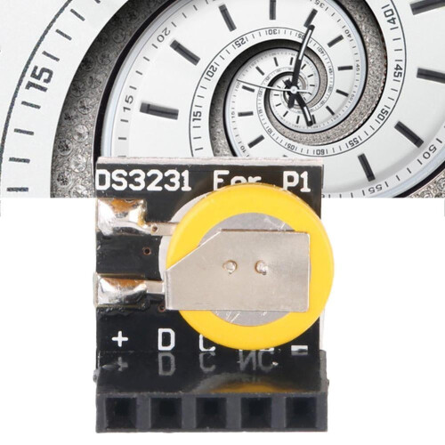 DS3231 Echtzeituhrmodul 3,3 V/5 V mit Batterie 1