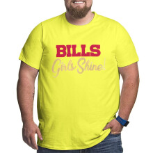 Herre-T-shirt med stort og højt fodboldholdslogo