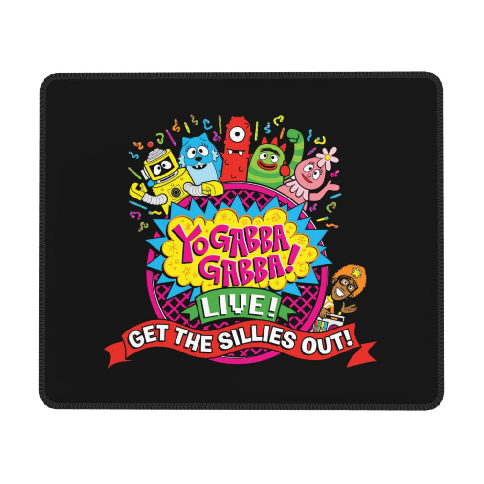 Yo Gabba Gabba Rubber Edge Mouse Pad 30X60cm 354484004536