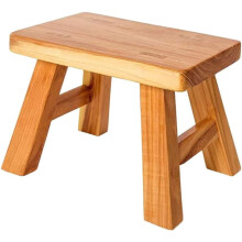 Holztrittschemel, 28 cm, Naturfinish, klein