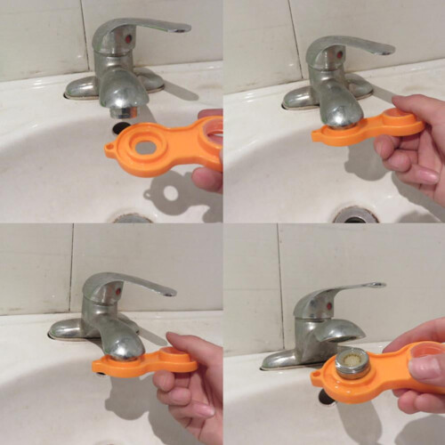 Clé à mousse en plastique pour robinetterie sanitaire 2