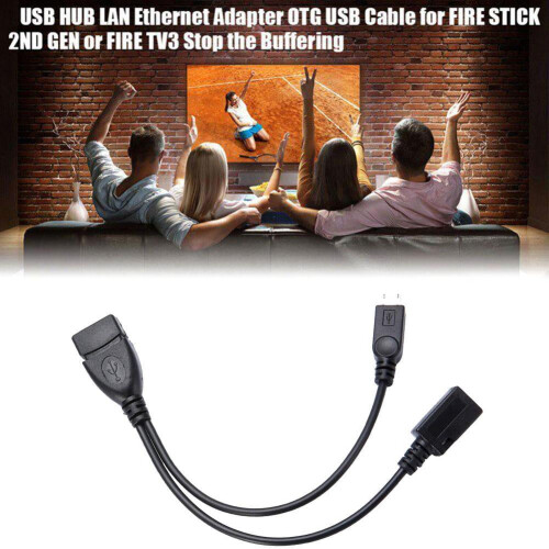 Firestick4K USB OTG-adapter med tangentbordsstöd 1