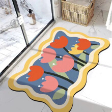 Tapis d'extérieur absorbant et antidérapant Giyblacko (1 pièce)