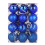 Staron Christmas Ornaments Blue 24-Piece Set 3