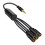 3,5 mm hovedtelefonsplitter han-til-hun 1-til-5 1