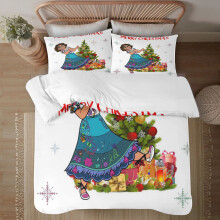 Encanto Jule Twin-dynesæt med 3 dele, tegneserieprint