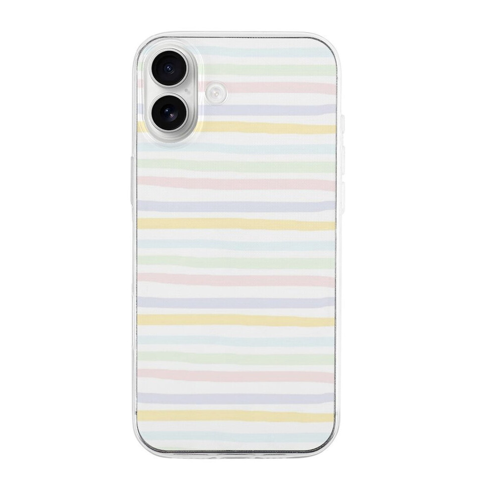 Tpu Iphone 16 Plus Case Striped Ultra-Slim 354484003928