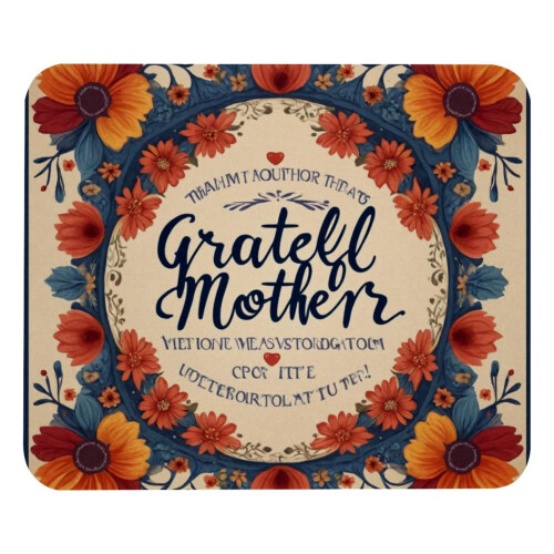 Grateful Mother musematte med sklisikker gummibase 8,3x9,8