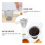 Infuseur à thé en acier inoxydable avec poignée (2 pièces) 5