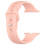 Silikonarmband för Apple Watch Rosa 35mm 1