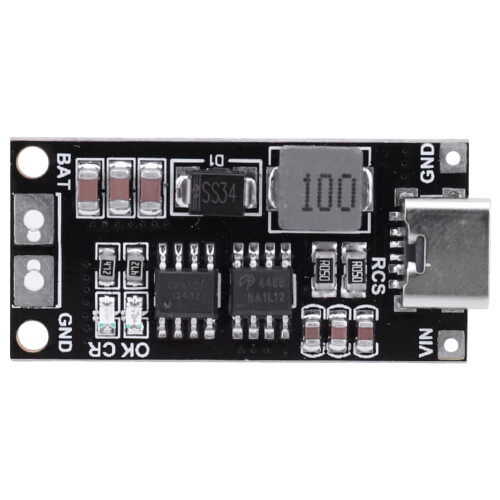 Jixopn Boost-oplader Type-C1A/2A/4A til 3S/4S LiPo