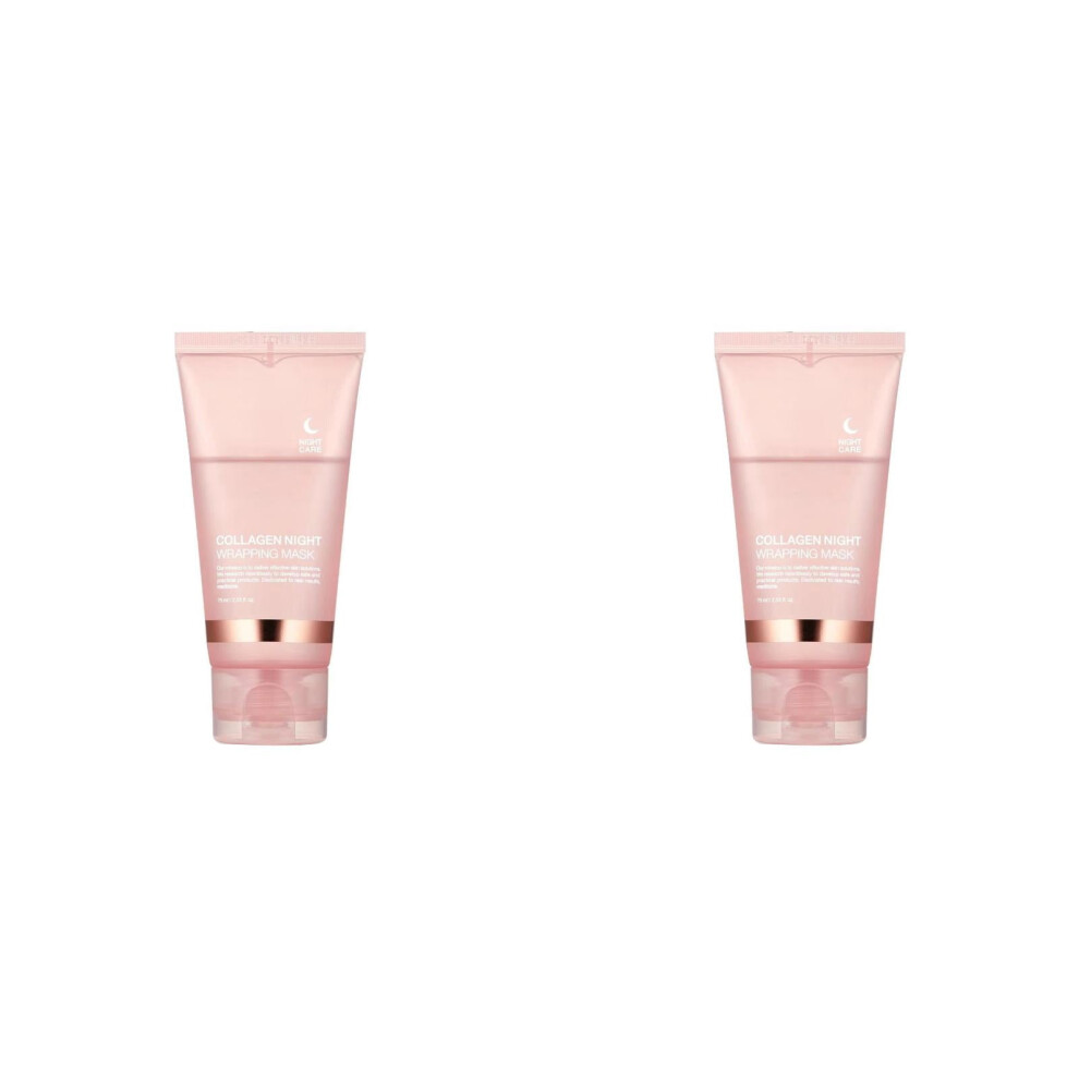 Collagen Night Wrapping Mask Skincare Set 75ml 2