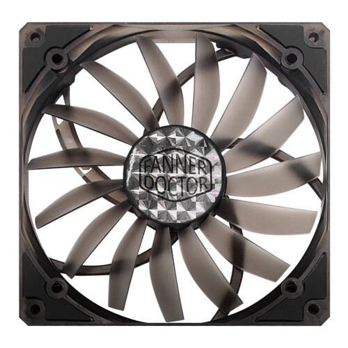 Jixopn chassisventilator vierkant 14 cm vloeistofdynamisch lager