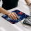 Mousepad Christmas Snow K 8,3x9,8 polegadas com base antiderrapante 7
