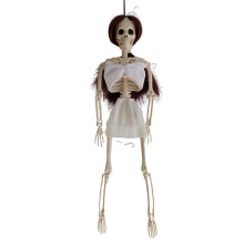 Craniu de Halloween cu pandantiv decorativ cu coroană